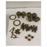 Brass bed parts