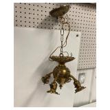 Brass Banff 1904 Light fixture