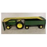 Ertl John Deere Utility Tractor and Wagon