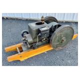 Sattley 1 1/2 HP gas engine w/ EK Mag