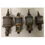 4 oilers; D. T. Williams Valve, Lunkenheimer and