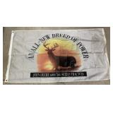 John Deere All New Breed of Power Nylon Flag