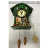 Contemporary John Deere Cuckoo Clock