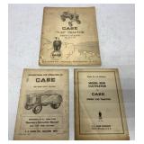 3 Case Operator Manuals/Parts Catalog/ other