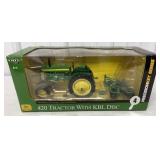 Ertl John Deere 420 Tractor w/ KBL Disc