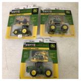 3 Ertl John Deere State Tractor Series