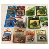 10+ Ertl John Deere, Case, MF, Allis-Chalmers