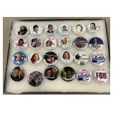 CLINTON 1996 LIMITED EDITION CAMPAIGN BUTTON COLLE