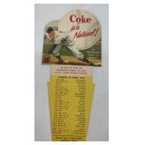 1952 Coca-Cola Baseball tips Gil McDougald