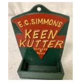 Cast Iron EC Simmons Keen Kutter Match Holder