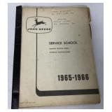 John Deere 1965-1966 Service School Text