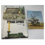 3 John Deere product brochures sealed packets