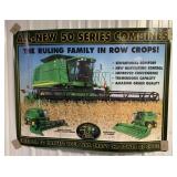 John Deere 50 Series Combines poster