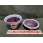 Purple Bowl Stoneware Set