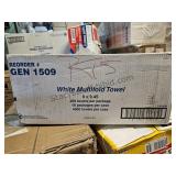 White Multi Fold Towels 4000 Per Case