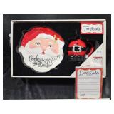 Santa Cookies & Milk Gift Set