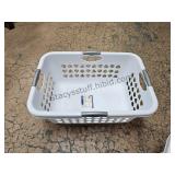 Clothes Basket Grey Handles