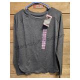 Soft Heather Top Grey Sz Small