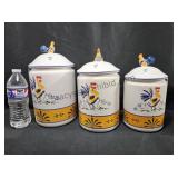 Rooster Canister Set