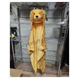 Cheetah  Hooded Blanket