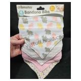 4 Pk Bandana Bibs