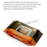 Fade Away Camo Hide Your Scent Wipes 80ct