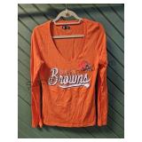 Ladies Browns Top SZ M