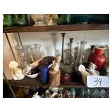 vases, ash trays, figurines