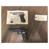 JC Higgins Model 85 22LR Pistol, Serial # 531528