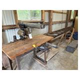 Craftsman Radial Arm Saw & Table Stock Roller