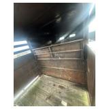 16ft Stock Trailer with 6ft nose, needs tires