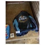 2003 Super Bowl Jacket, Seat Cushion, Headphones