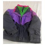Vintage retro multicolored jacket XL