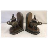 Vintage Elephant Bookends