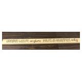 48" Wood Grandkids Decor Sign