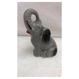 6.5" Elephant Trunk Up Figurine Brazil