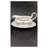 Johann Haviland Blue Garland Gravy Boat