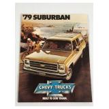 Original 1979 Chevy Suburban Sales Brochure