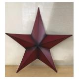 New 22" Metal Star Decor