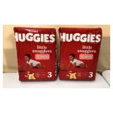 2 New Packs Huggies Snugglers