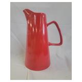 Buffalo China ONEIDA Route 66 Red Jumbo Pitcher