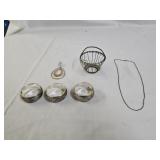 Pendant, Napkin Rings, Necklace, Basket