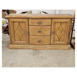 Carved Oak Buffet