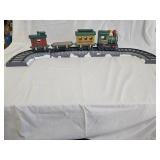 8pc Ceramic Hand Painted Lighted Christmas Train