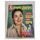 1953 Screen Stories Magazine