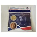 US Mint Presidential $1 Coin and Spouse Set