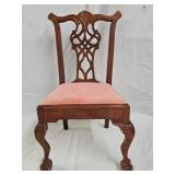 Mahogany Chippendale Ball & Claw Foot Doll Chair