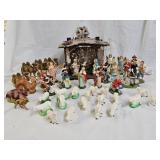 Vintage 50pc Italy Manger Scene