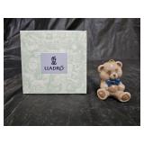 Lladro Teddy Bear Porcelain Ornament