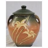 Roseville Pottery Zypher Lily Cookie Jar